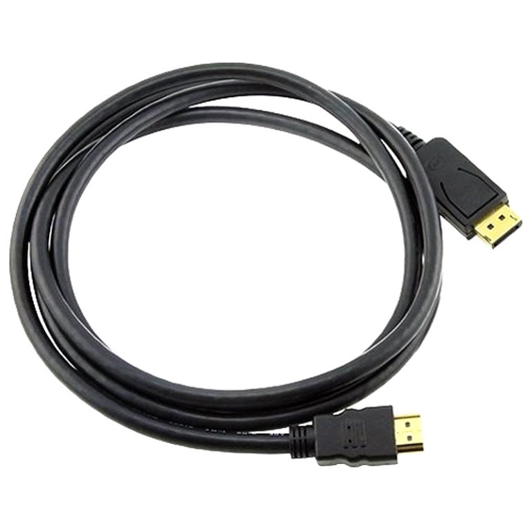 8ware DisplayPort DP to HDMI Cable 2m - 20 pins Male to 19 pins Male Gold plated RoHS 8ware DisplayPort DP to HDMI Cable 2m - 20 pins Male to 19 pins Male Gold plated RoHS